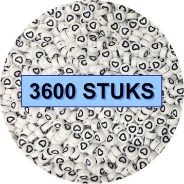 Fako Bijoux - Hartjes Kralen Bulk - Acryl - 7mm - Sieraden, Verzenden, Nieuw