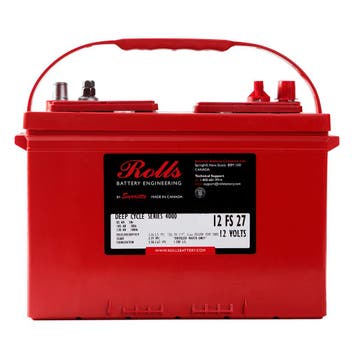 Rolls Deep Cycle accu | 12 FS 27 | 12V 105Ah, Ophalen of Verzenden, Nieuw