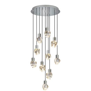LED Hanglamp - Trio Select Verano - incl. 10x SMD. 5.5 Watt, Huis en Inrichting, Ophalen of Verzenden, Nieuw, Metaal, Overige fittingen