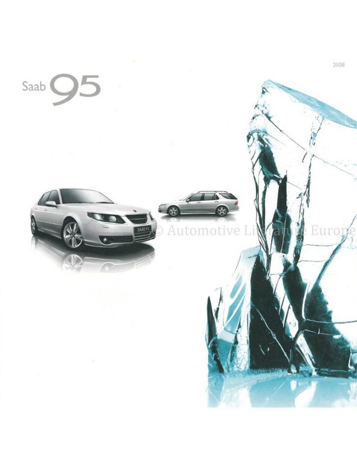 2008 SAAB 9-5 BROCHURE NEDERLANDS, Boeken, Auto's | Folders en Tijdschriften