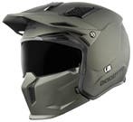 Bogotto Radic 22.06 Mat Groen Motorhelm, Motoren, Kleding | Motorhelmen, Jethelm, XXL, Nieuw met kaartje, Overige merken