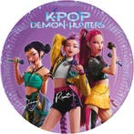 K-Pop Demon Hunters Gebaksbordjes 20cm (8st), Ophalen of Verzenden, Nieuw