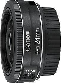 Canon EF-S 24 mm F2.8 STM 52 mm filter  (geschikt voor Canon, Verzenden, Zo goed als nieuw, Groothoeklens