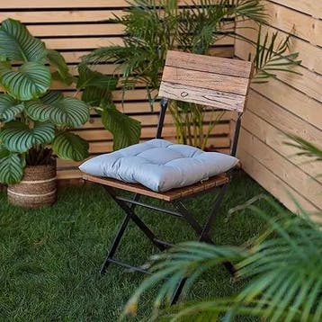 Gardenista  4 Premium Stoelkussen 40x40cm grijs (Kussens), Verzenden, Nieuw