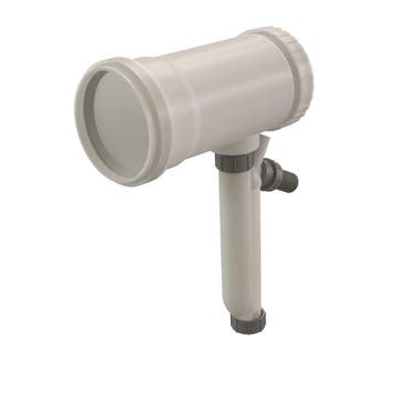 Rolux Cascade Eindstuk PP 110 met sifon transparant, Ophalen of Verzenden, Nieuw