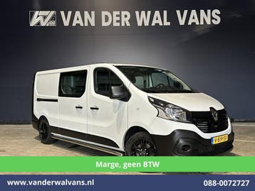 Renault Trafic L2 H1 | Lease vanaf 323,- p/mnd, Gebruikt, Euro 6, Wit, Dealer onderhouden