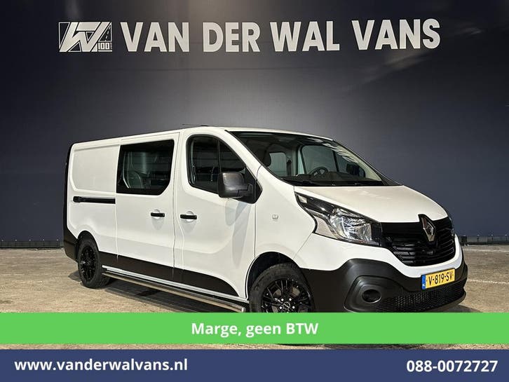 Renault Trafic L2 H1 | Lease vanaf 323,- p/mnd, Auto's, Gebruikt, Euro 6, Wit, Dealer onderhouden