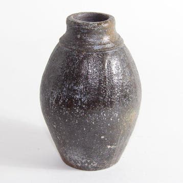 Dark-Glazed Stoneware - Kruik - Steengoed - Antieke fles