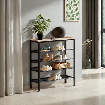 Schoenenrek Bournemouth 75,5x30,5x85,5cm, Verzenden, Nieuw