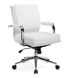 Ergonomische Bureaustoel Verstelbaar - Wit of Grijs Teddy, Verzenden, Nieuw, Ergonomisch, Grijs