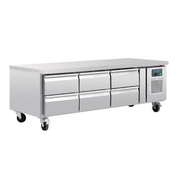 Polar GN laag model koelwerkbank 6 laden, Verzenden, Nieuw in verpakking, Koelen en Vriezen