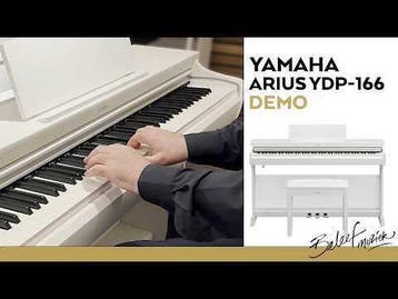 Yamaha Arius YDP-166 WH digitale piano, Nieuw, Wit, Piano