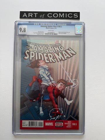 The Amazing Spider-Man #700.5 - CGC 9.8 - 1 Graded comic -, Nieuw