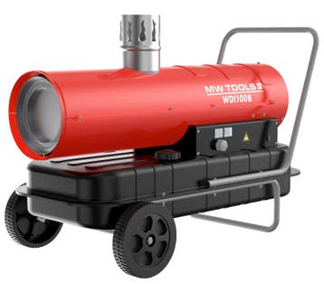 Indirecte dieselheater 30 kW - Met rookgasafvoer - Tot 1740, Ophalen of Verzenden, Nieuw