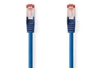 Nedis Netwerkkabel S/FTP CAT6 kabel - 0.50 meter (Blauw), Ophalen of Verzenden, Nieuw