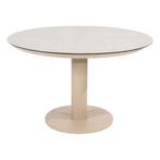 Taste 4SO Sarah eettafel latte met printed keramiek top 120, Tuin en Terras, Nieuw
