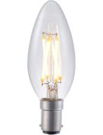 OP=OP SPL LED Kaarslamp Ba15d 4W 320lm 2500K Helder Dimba..., Ophalen of Verzenden, Nieuw