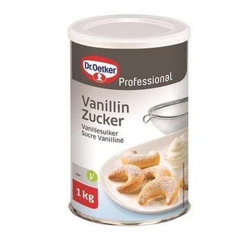 Dr.Oetker Prof. Vanillesuiker 1kg, Verzenden, Nieuw