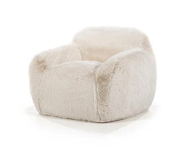 Fauteuil Hug - beige | BY-BOO, Ophalen of Verzenden, Nieuw