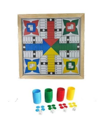 Patchi speelbord | Parshi | Patshi | Marokkaanse speelbord, Een of twee spelers, Ophalen, Nieuw, Marokkaanse handwerk