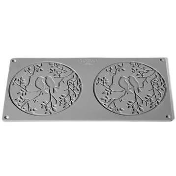Pavoni Siliconen Vorm Me&You Ø140mm (2) 31x16cm, Verzenden, Nieuw