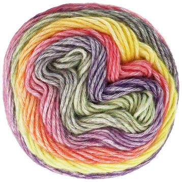 Scheepjes Stone Washed Flow - 01 Delight - Katoen-mix Gare, Ophalen of Verzenden, Nieuw