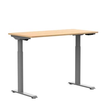 Spire zit-sta bureau elektrisch verstelbaar - ergonomische w, Verzenden, In hoogte verstelbaar, Nieuw