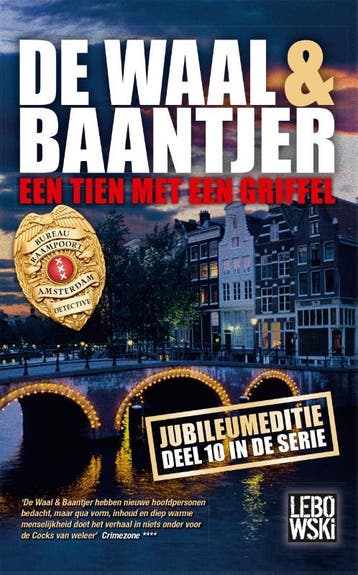 Een tien met een griffel / De Waal & Baantjer / 10, Verzenden, Zo goed als nieuw, Simon de Waal