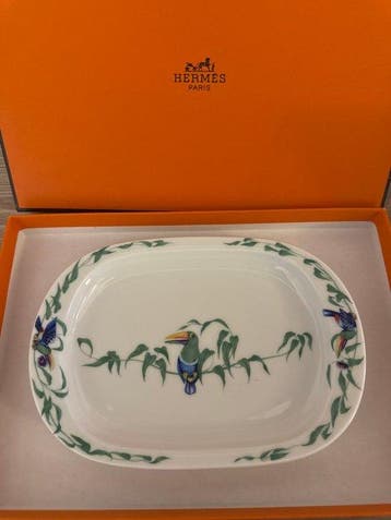 Hermès - Schotel - Porselein - Piatto Raviera, Antiek en Kunst