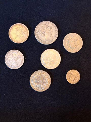 Wereld. Collection of coins 1867-1914 (Zonder minimumprijs)