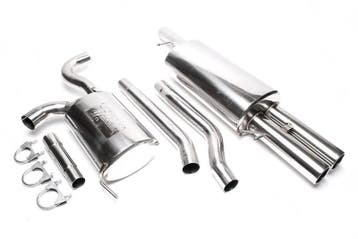 TA Technix RVS Uitlaatsysteem 2x76mm VW Passat B5 B5.5 RL733, Nieuw, Volkswagen