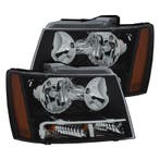 ANZO 2007-2014 Chevrolet Tahoe/Suburban Crystal Headlights, Ophalen of Verzenden, Nieuw