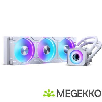 Phanteks Glacier One 360D30 X3 DRGB White, Verzenden, Nieuw