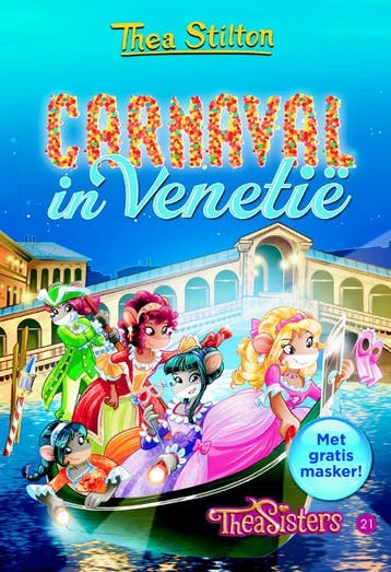 Carnaval in Venetië / Thea Sisters / 21 - Thea Stilton, Verzenden, Zo goed als nieuw, Thea Stilton