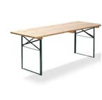 Biertafel | Groen | Hout | 220x50x78 cm, Verzenden, Nieuw in verpakking