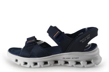 Skechers Sandalen in maat 43 Blauw, Sandalen, Zo goed als nieuw, Skechers, Verzenden