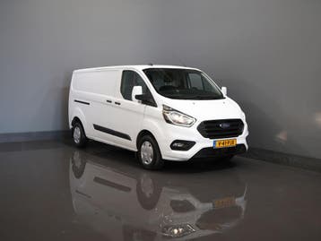 Ford Transit Custom 2.0 TDCI L2 130 pk Trend 2.8t Trekverm./, Stof, Gebruikt, Wit, Ford