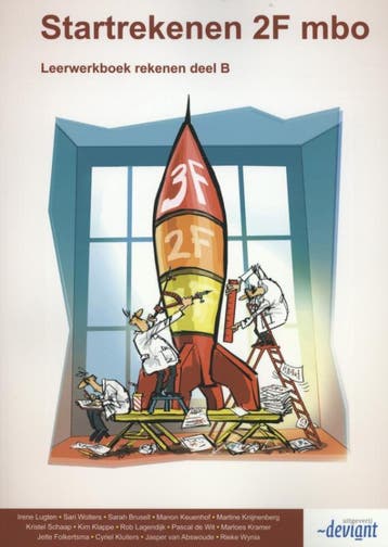 Startrekenen 2F MBO Rekenen Deel B deel leerwe 9789491699443, Zo goed als nieuw