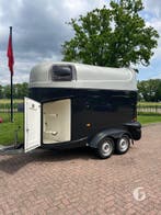 Prachtige polyester Humbaur 2 Paards! Hoge trailer!, Ophalen, Zo goed als nieuw, Polyester, 2-paards trailer