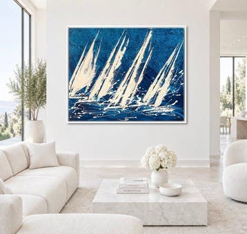 EK.art - White Sails – Royal Regatta XL
