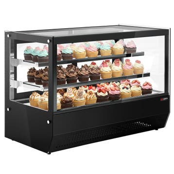 GGM Gastro | Koelvitrine - tafelmodel - 160 liter - 900mm -, Verzenden, Nieuw in verpakking