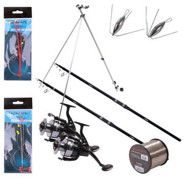 Ultimate BeachForce Tele Set 3.90m (100-200g), Watersport en Boten, Verzenden, Nieuw