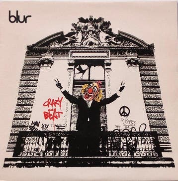Blur - Crazy Beat - Banksy cover (official) - Red vinyl - 45, Nieuw in verpakking