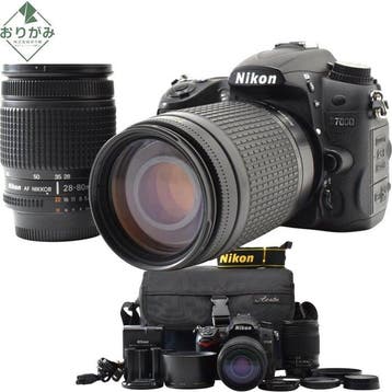 Nikon D7000 + AF 3.5-5.6 /28-80mm D + 4-5.6 /70-300mm G, Nieuw