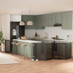 vidaXL Hondenhek inklapbaar 8 panelen 640 cm populierenhout, Verzenden, Nieuw