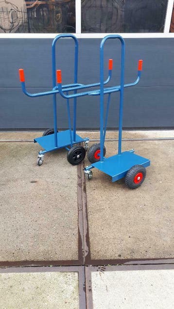 Platenkar superwendbaar en degelijk, direct uit voorraad!, Doe-het-zelf en Verbouw, Ophalen of Verzenden, Nieuw