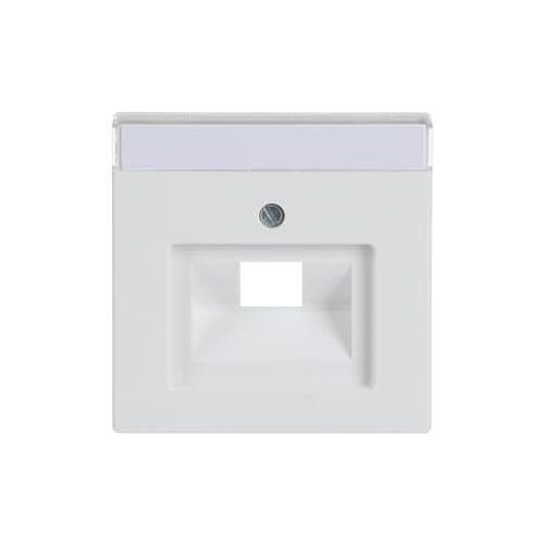 Busch Jaeger Future Linear centraalplaat 1xRJ45 / RJ11, Doe-het-zelf en Verbouw, Elektra en Kabels, Nieuw, Ophalen of Verzenden