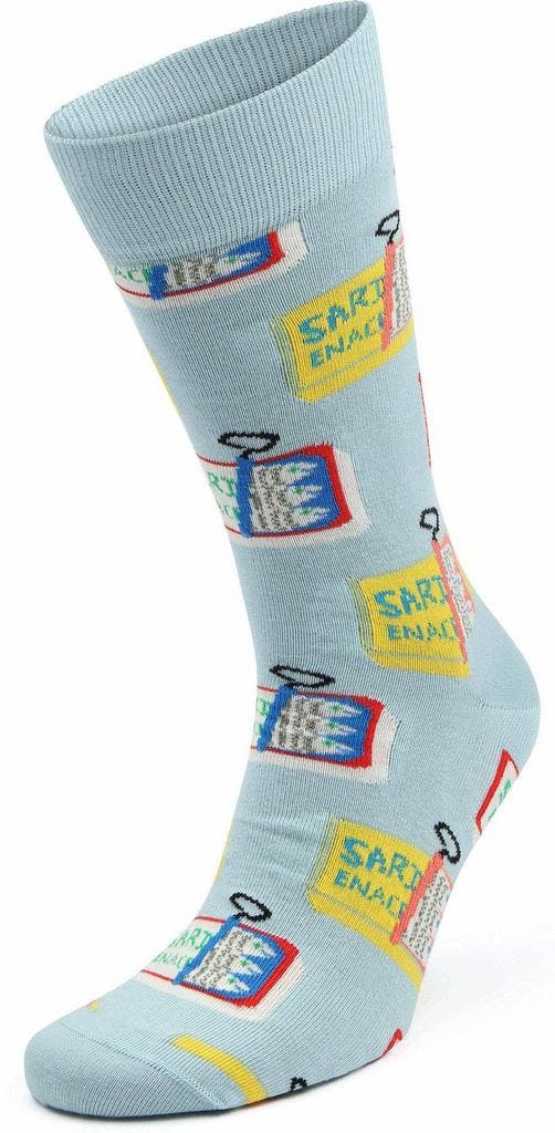 Happy Socks Sokken Sardine Tin maat 41-46 Heren, Kleding | Heren, Sokken en Kousen, Nieuw, Verzenden