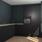 Zwarte keuken Portland 78722, Verzenden, Nieuw