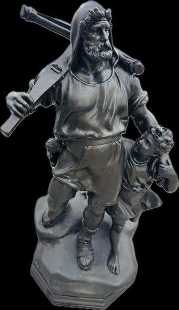 Richard Kissling (1848–1919) - sculptuur, Wilhelm Tell mit